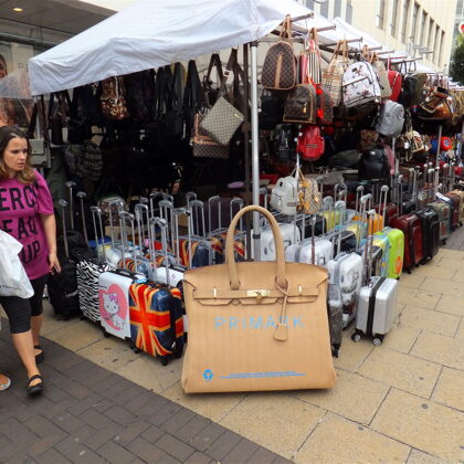 Primark Birkin Bag Ilford Market, East London