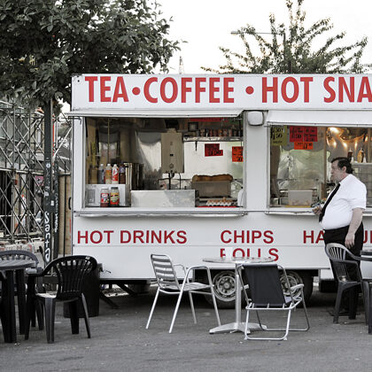 Tea Coffee Snacks, Sclater St, Shoreditch, London