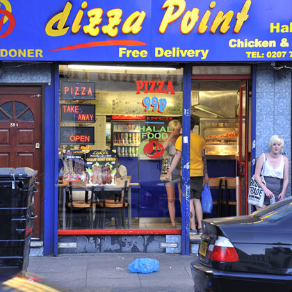 Pizza Point Bethnal Green, East London
