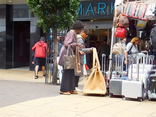 Primark Birkin Bag Ilford Market, East London