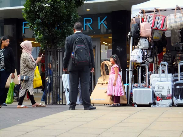 Primark Birkin Bag Ilford Market, East London