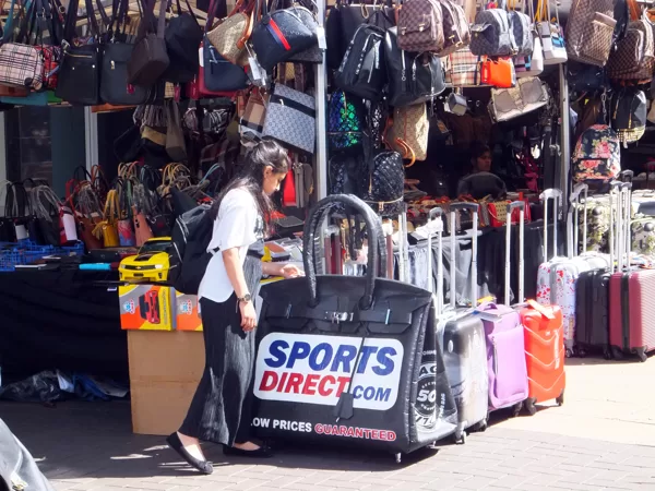 Sports Direct Birkin Bag Ilford Market, East London