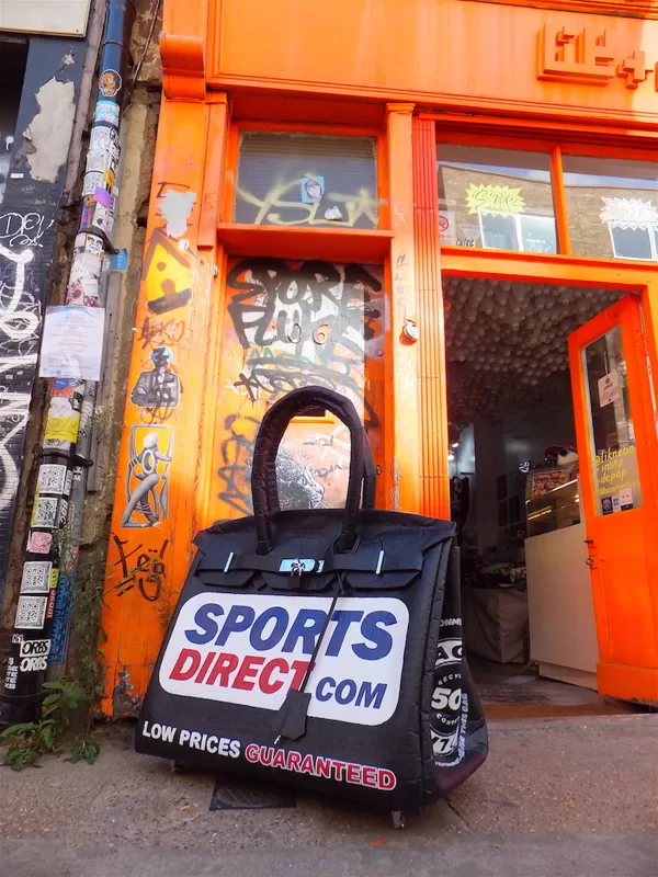 Sports Direct Birkin Bag In November 2020 issue of THE MASS www.the-mass.com/november-2020