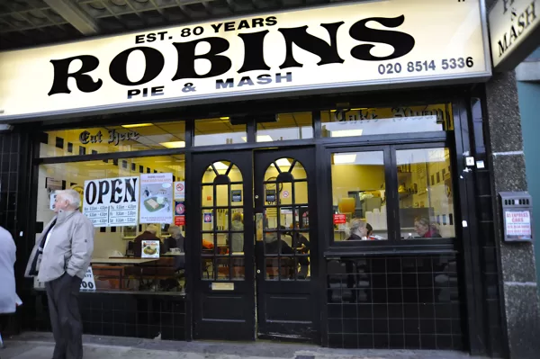 Robins Pie and Mash Ilford