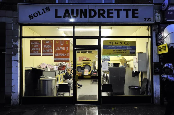 Solis Laundrette, Bethnal Green Road, East London