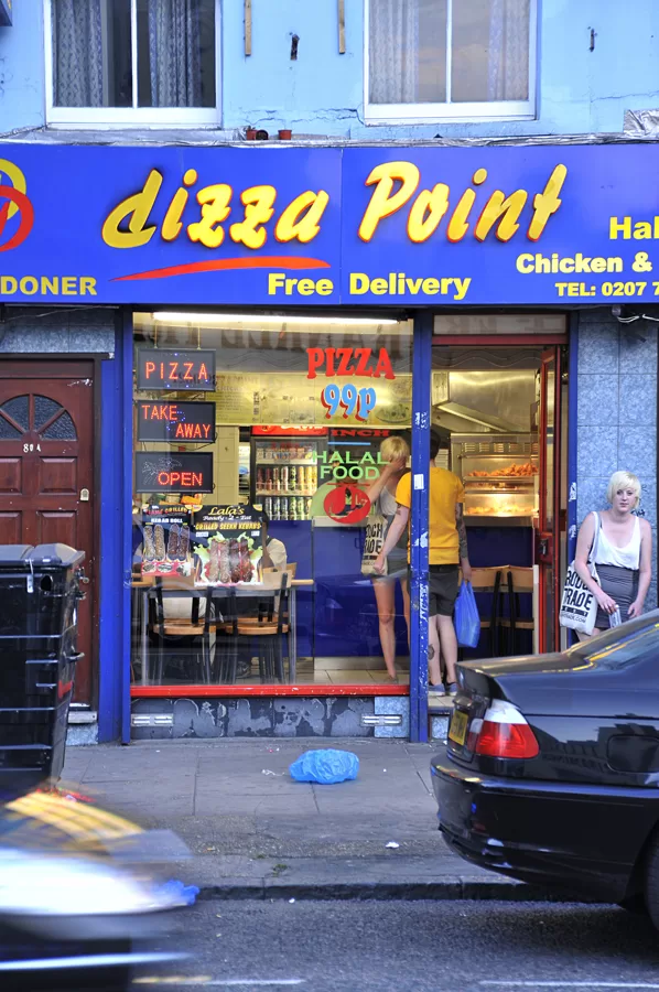 Pizza Point Bethnal Green, East London