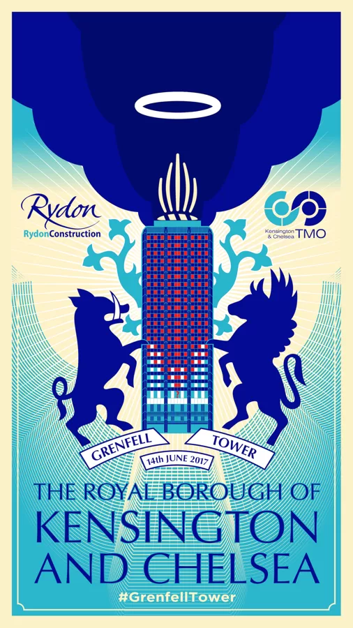 Kensington and Chelsea Council Logo (2017) LITTLE VOICES by Amy Jackson KCAW 2020 